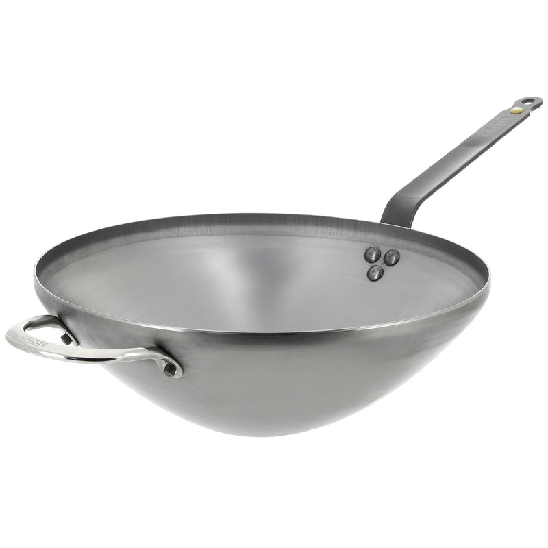 Steel 40 X H 10 cm Wok
