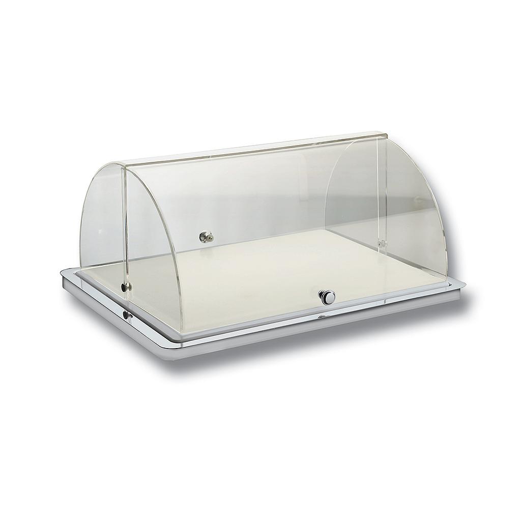 Imperial thermal cheese tray rect  18/10 St.steel  53x32,5cm H.19cm