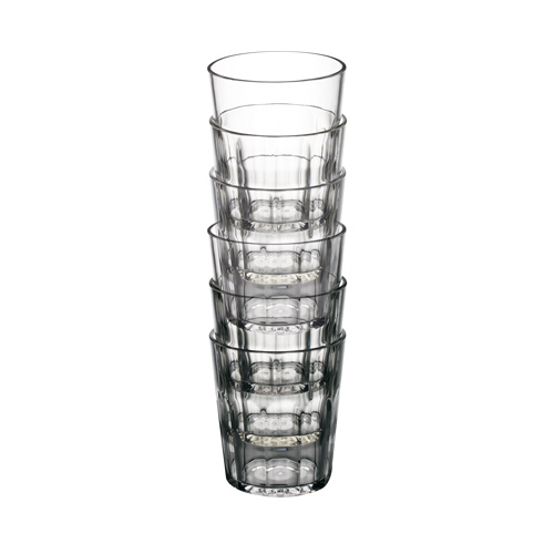 Transparent Pp Drinking Glass 400 Ml.