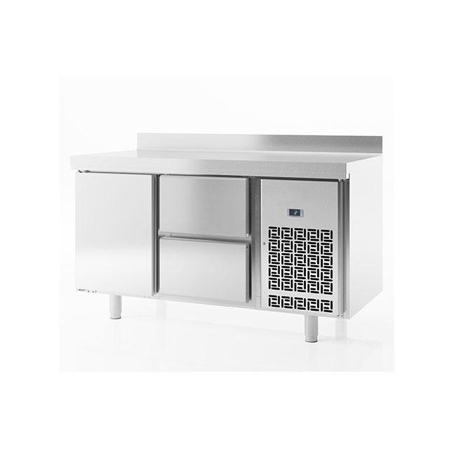 Serie Im700 GN1/1 Undercounter Fridge With1 Door & 1 Drawer Kit, with splash back.