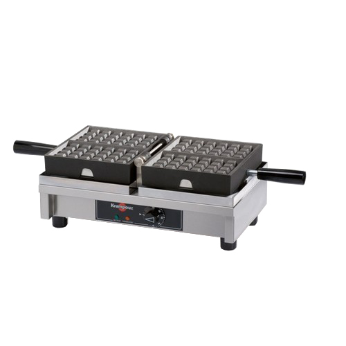 Single 180° Electric Waffle Maker - 4 x 6 Liège