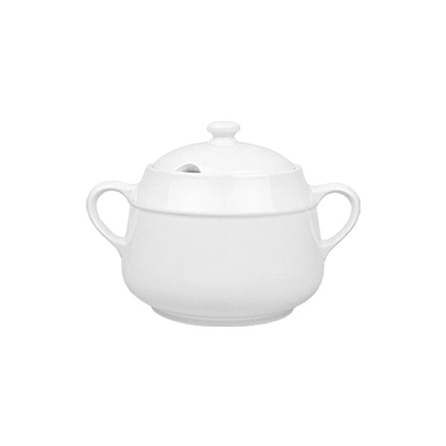 Soup Tureen 3.2 Lt (Eo) White Porcelain