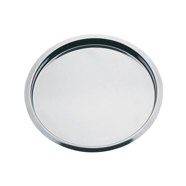 Imperial round bar tray 18/10 St.steel ø46cm