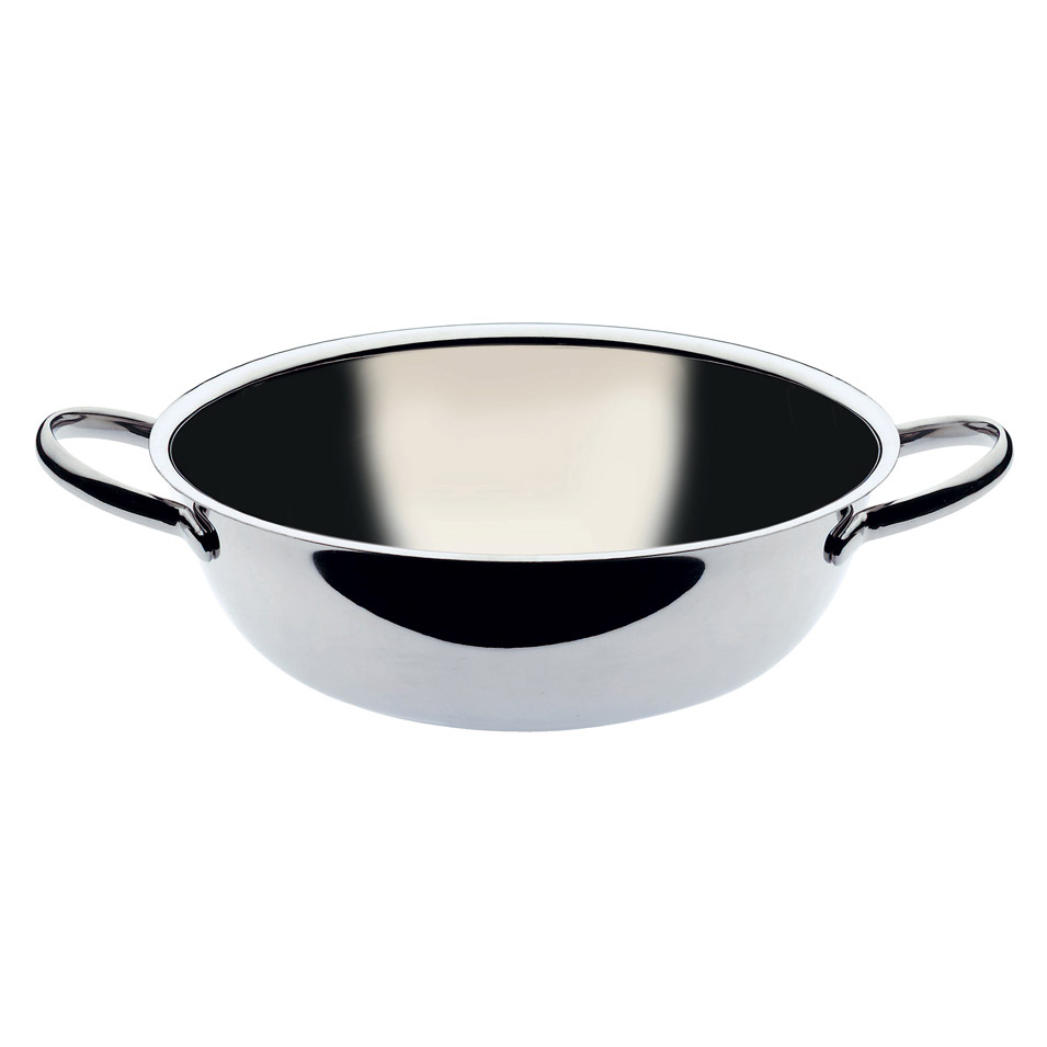 Vegetable dish without lid 18/10 St.steel ø24cm 2,8Lt