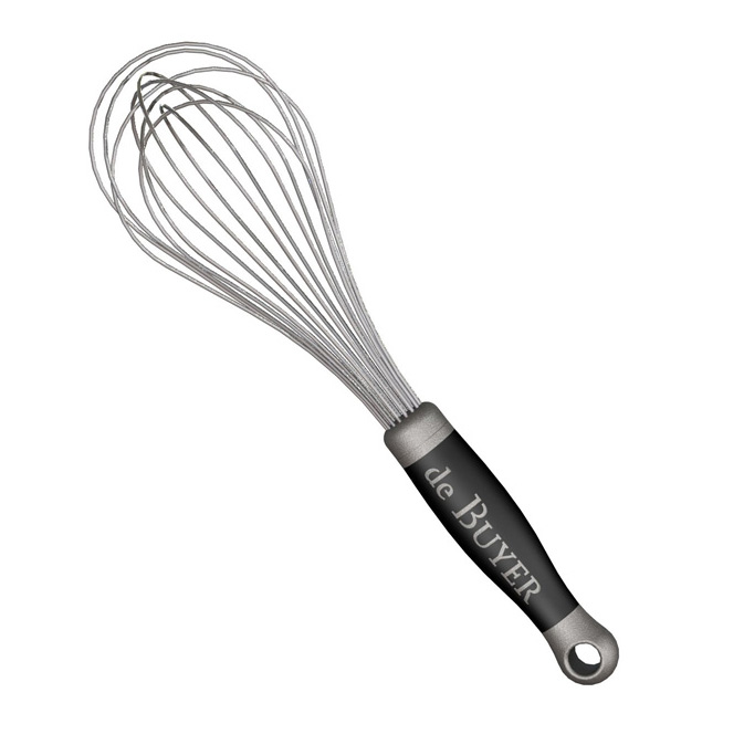 S/S Whisk Kitchen 30cm Silicone Hdl
