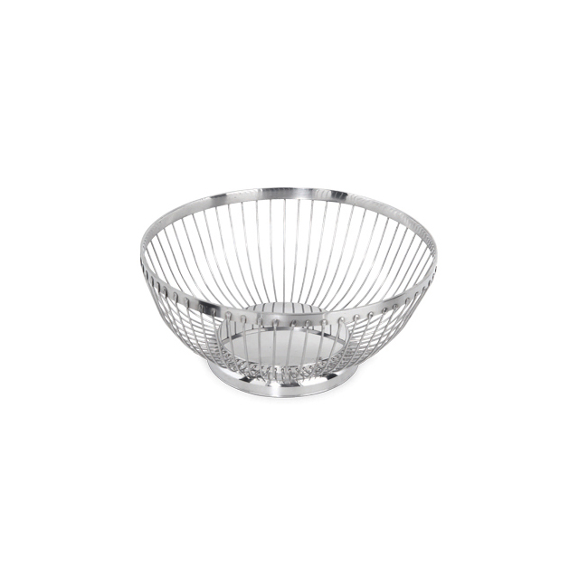Bread / Fruit Basket Stainless Steel Ø20x10 cm 