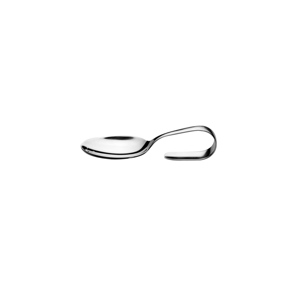 Brigitte appetizer bended spoon  18/10 St.steel L.142mm