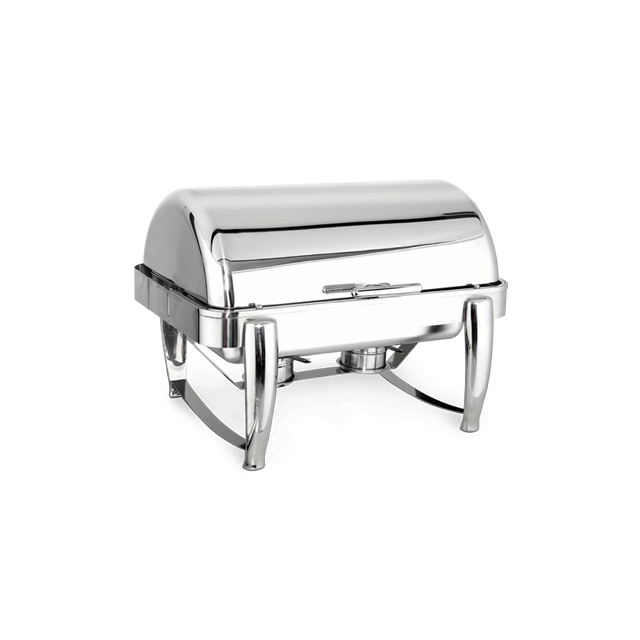 S/S Chafing Dish GN 1/1 Roll Top, Electric Heating