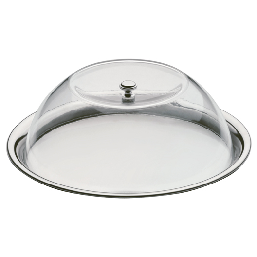 Cheese Tray Ø 31 cm With Acrylic Dome Cover