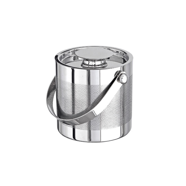 S/S Hammered Ice Bucket