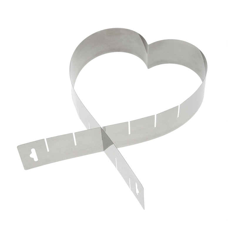 Stainless Steel Heart Shaped Baking Frame