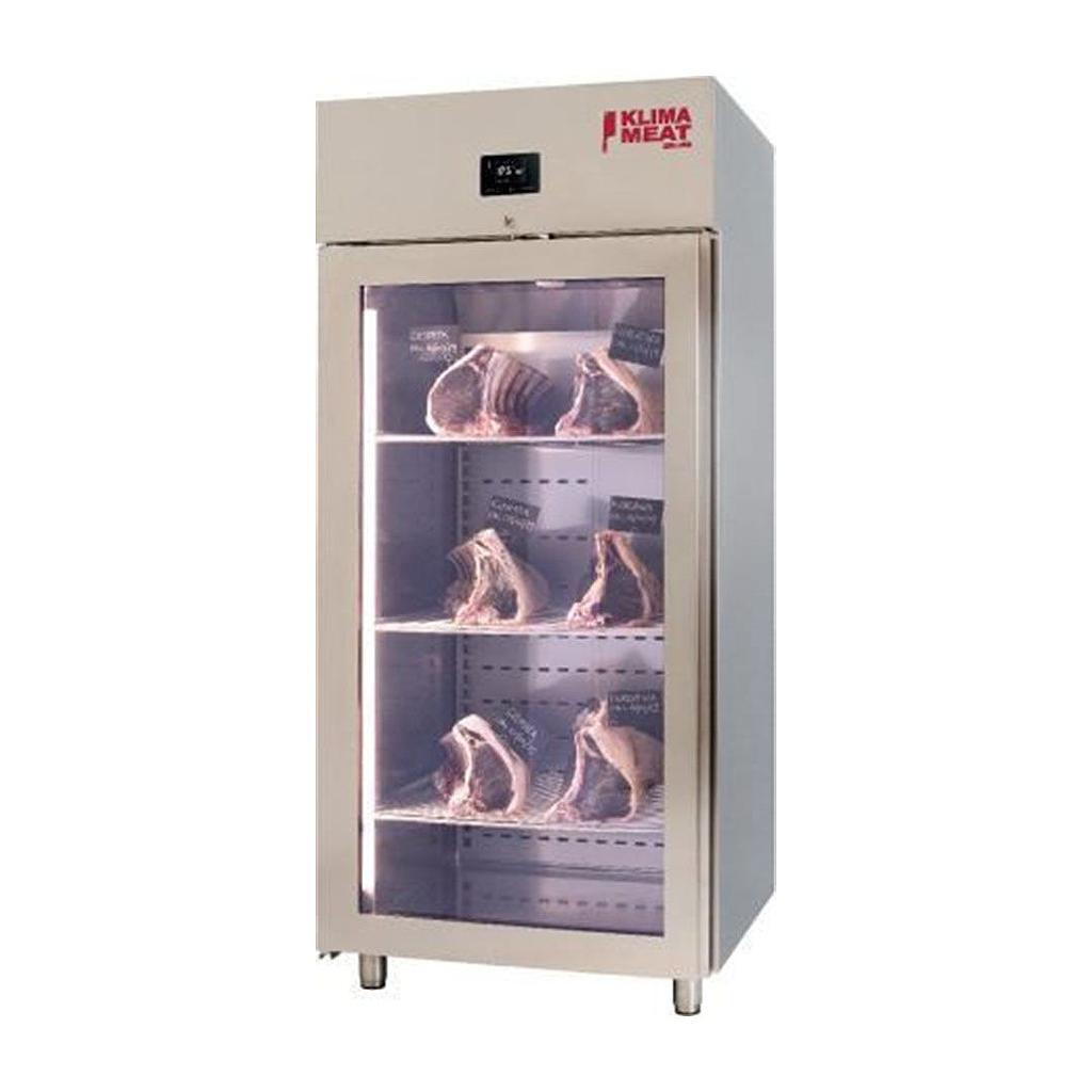 S/S Klima Dry Aging Cabinet With Single Glass Door