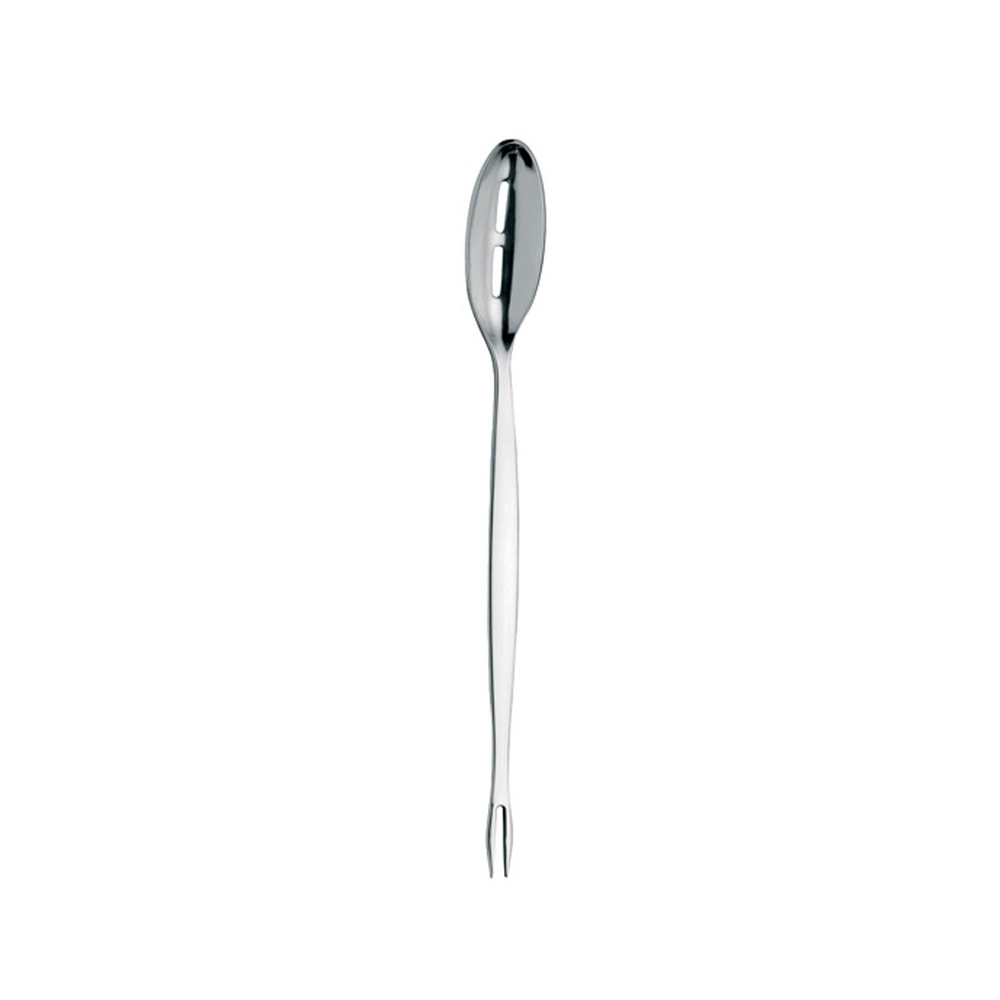 Olive slotted spoon 18/10 St.steel 
L.225mm