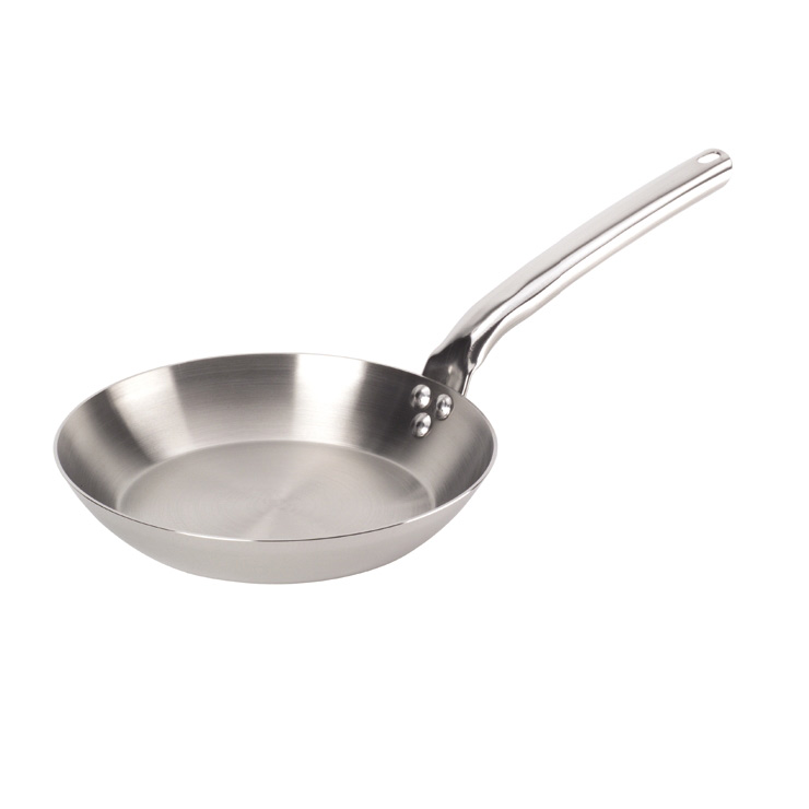 S/S Priority Frypan Riv Hdl Ø 20cm