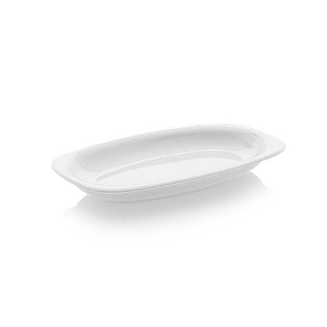 Rectangular Deep Platter 39 cm (Mimosa) White Porcelain