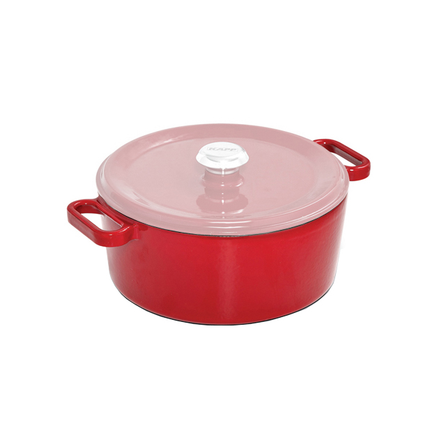 Cast Iron Pot Red Ø28 cm 6,8 Lt