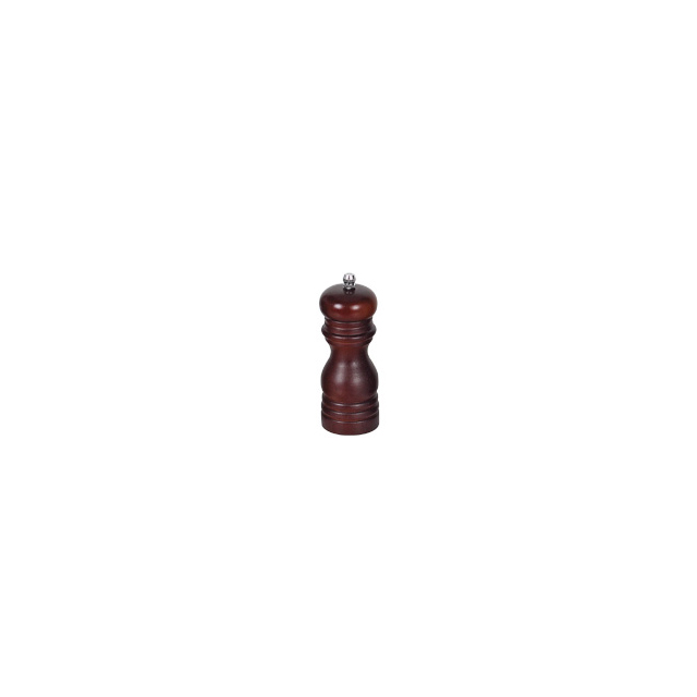 Rubber Wood (Stainless Steel Grinder) Pepper Mill 13 cm 