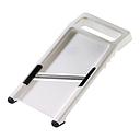 Stainless Steel & White Abs Two-Sided Blade Vegetable Slicer