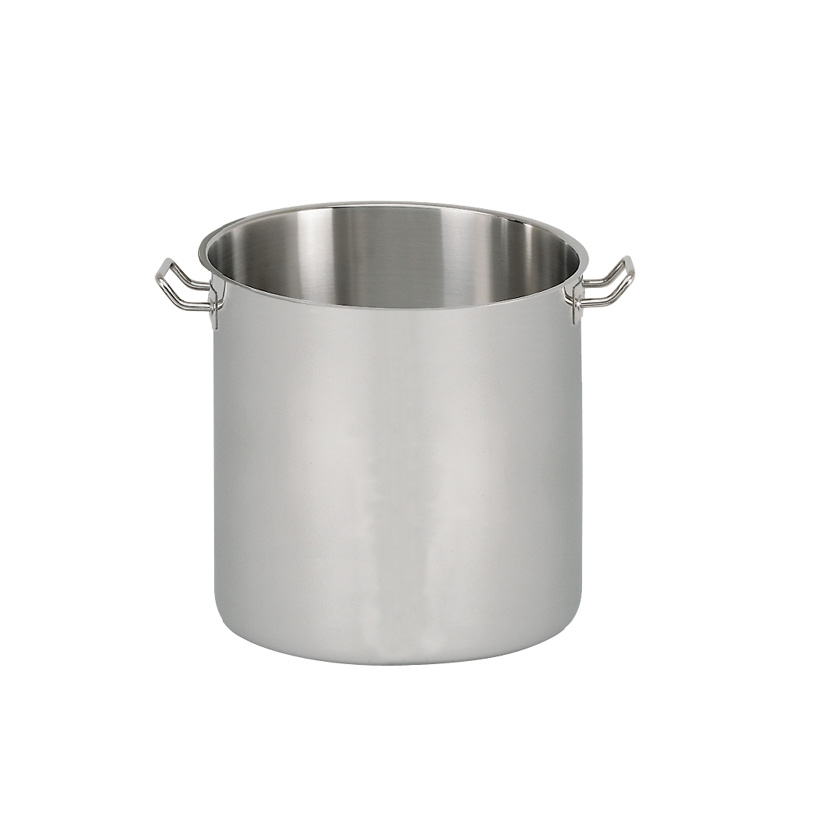 S/S 20 cm Stock Pot With Pouring Lip & 2 Handles