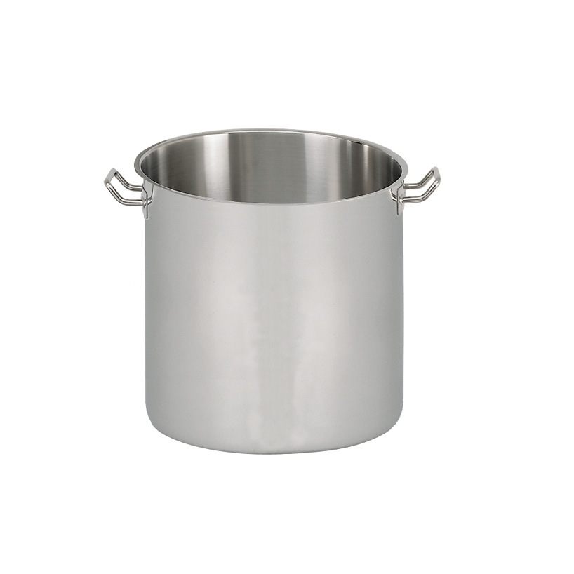 S/S 32 cm Stock Pot With Pouring Lip & 2 Handles