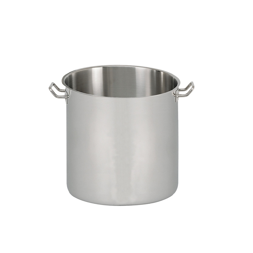 Stainless Steel 45 cm Stock Pot With Pouring Lip & 2 Handles
