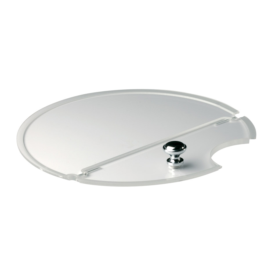 Acrylic cover with metal knob  ø23cm