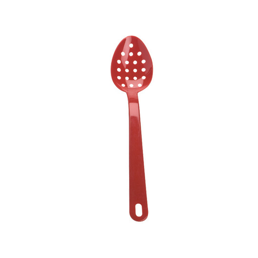 Spoon Exoglass Perforated Red