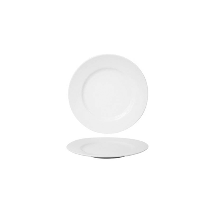 Flat Plate Ø 27 cm (Havanna) White Porcelain