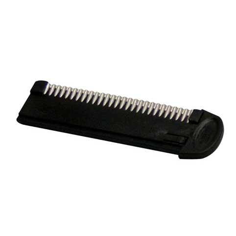 Mandoline Black Plastic Blade Serrated Teeth