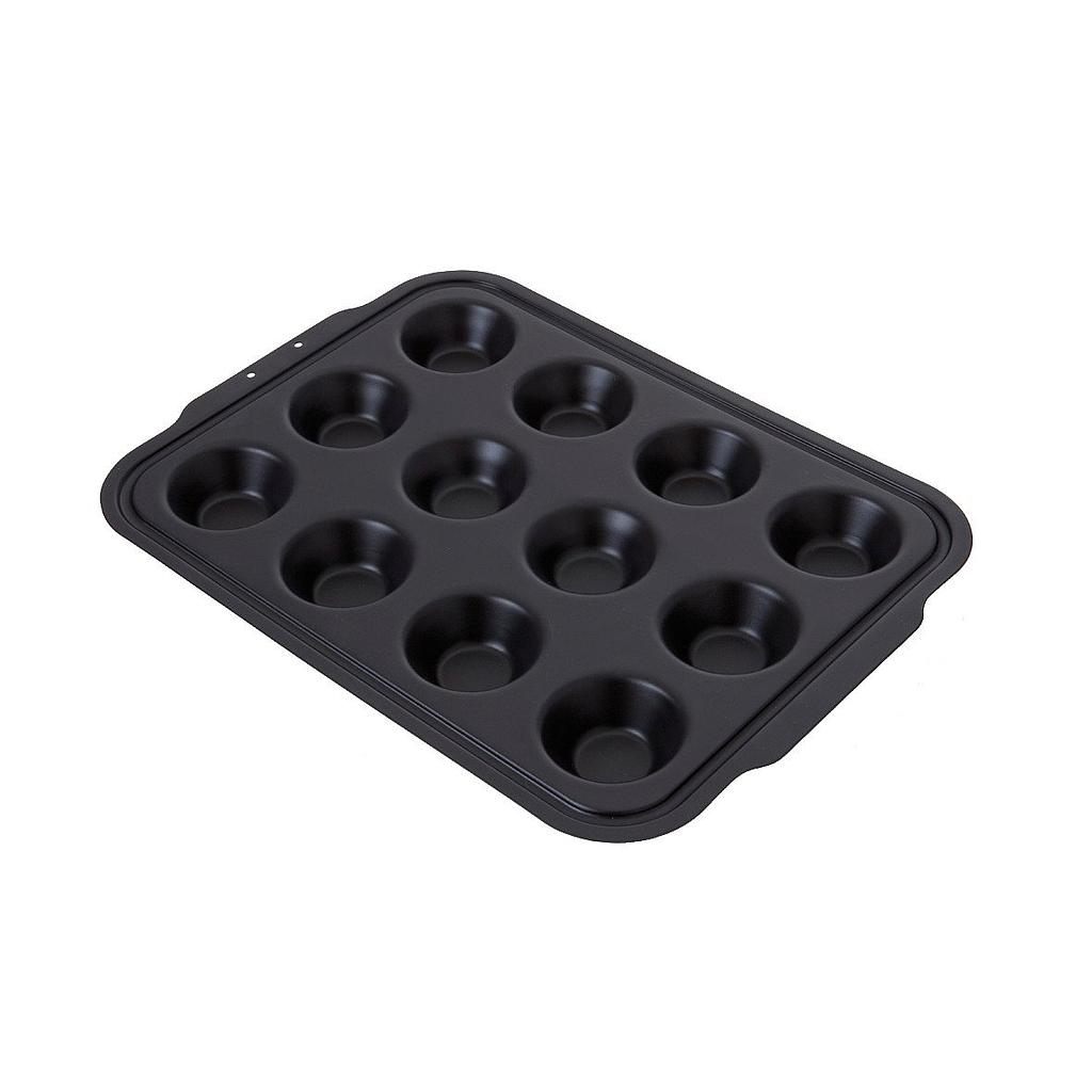 Non-Stick Black Steel Tartlets Mould