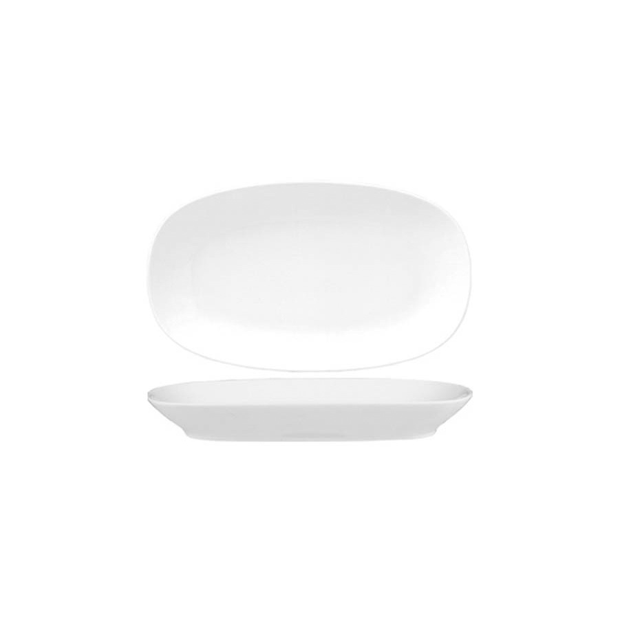Oval Plate 26 cm (Eo) White Porcelain