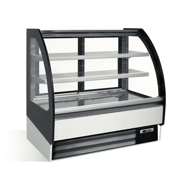 Curved Heated Display Counter 1250mm