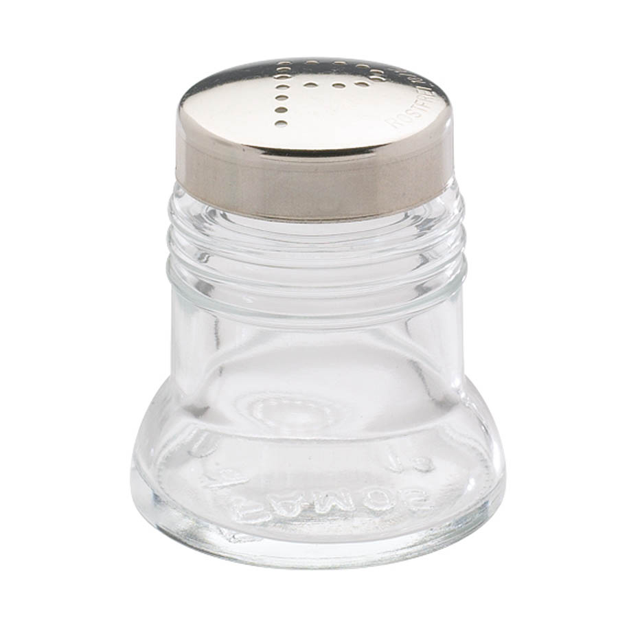 Paris 40 Ml Glass & Stainless Steel Pepper Shaker