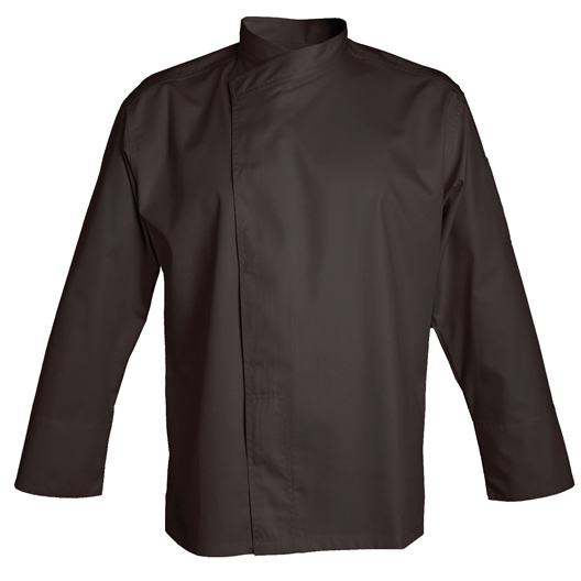 Murano Man 2/L Moka Long Sleeve Chef Jacket