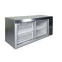 SDU2000 Undercounter Fridge With Glass Sliding Door