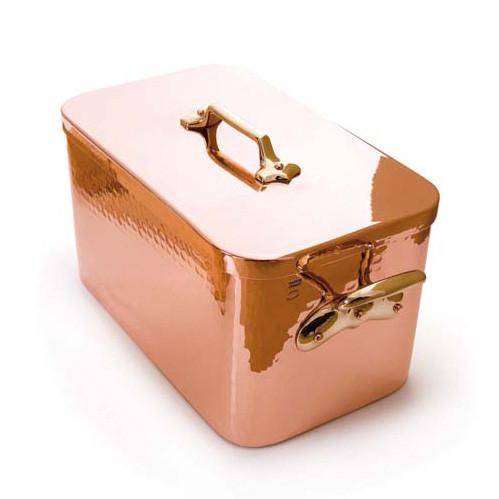 [MAU215336] M'Tradition Braising Pan with lid with bronze handle 36 * 21 cm