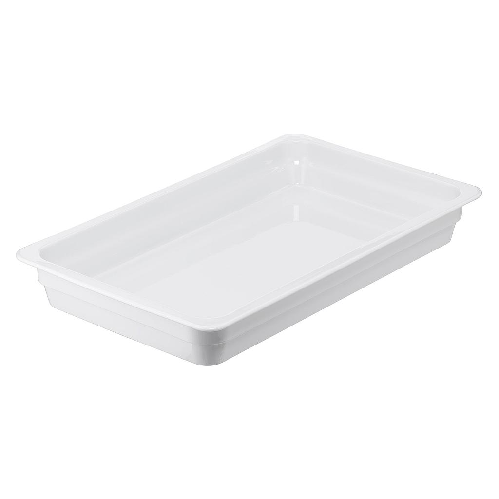 [ABEV012152G11B] Food pan GN 1/1 porcelain  53x32,5x6,5cm