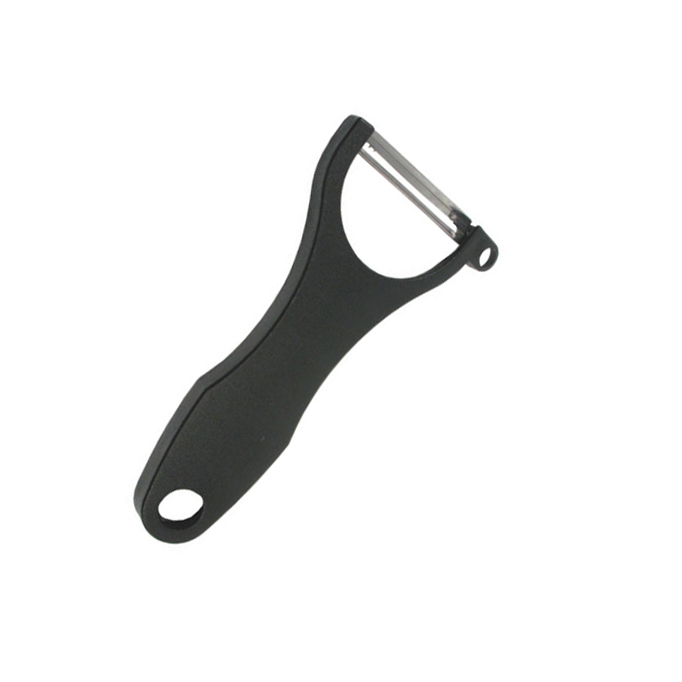 [KIS012901KI] Crossbow Vegetable Peeler S/S Fine Cut Blade Red/Black Hdl