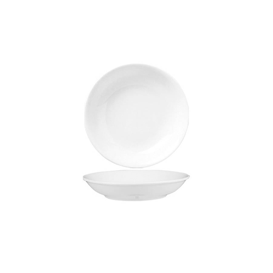 [GUREO20CK00] Deep Plate 20 cm (Eo) White Porcelain