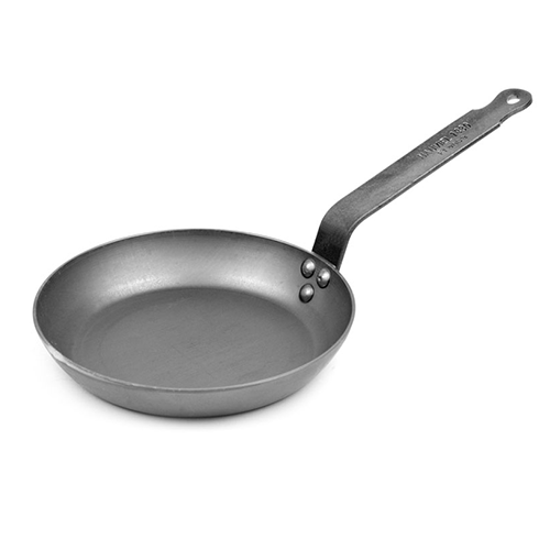 [MAU365124] M'Steel Frypan with steel  handle 24cm