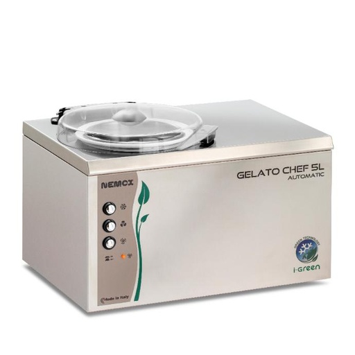 [NEM0038790250] Nemox Gelato Chef 5L Automatic With S/S  Removable Bowl