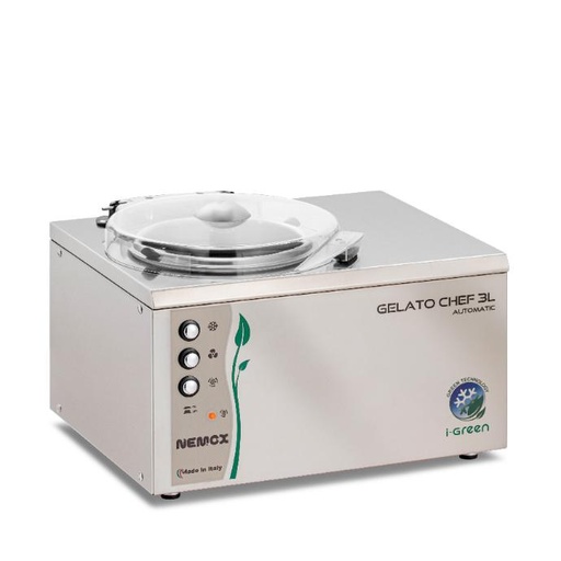 [NEM0038420250R00] Nemox Gelato Machine Chef 3L Automatic With S/S Bowl