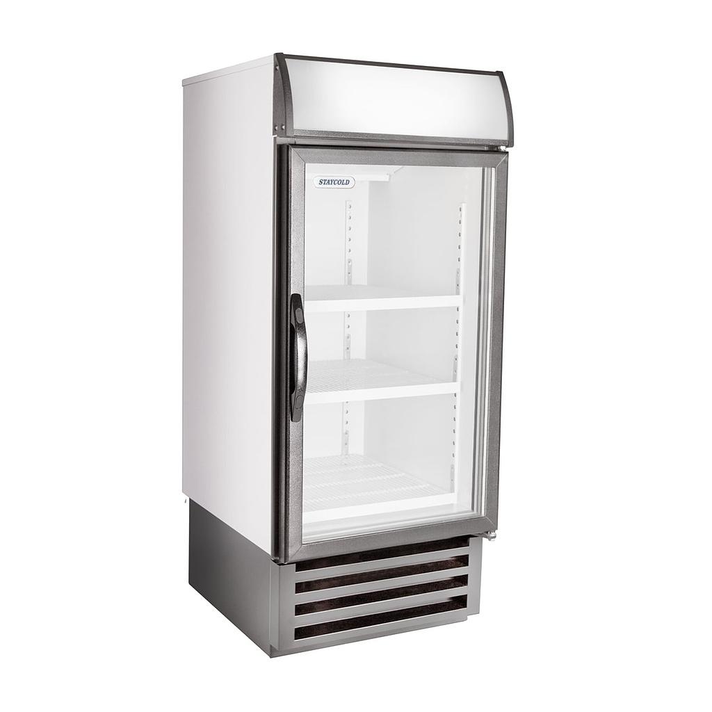 [STAHD580S] HD580S Stainless Steel Half Door Display Fridge