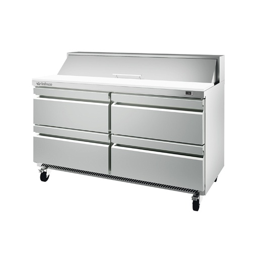 [INFUC60P4D] UC60P4D Salad and Sandwiches Prep Table with Drawers