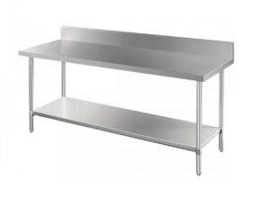 [COLPA70SX] Left Side-Table With Splashback 70x71.5x85cm