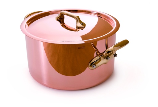 [MAU683129] M'200 B Cocotte with lid with bronze handle 28cm