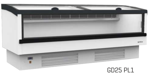 GD25 PL1 2500mm Horizontal Display Freezer