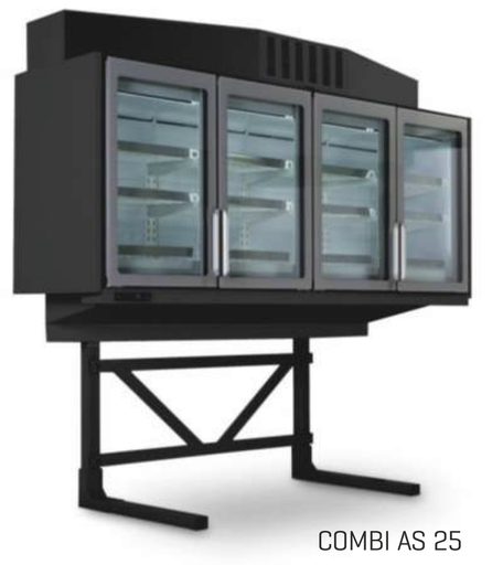 [INFCOMBIAS25] Combi AS25 2500mm Top Mounted Horizontal Freezer with Four Doors