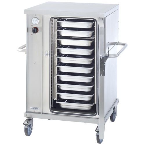 [AMBCTFE710CTE] 10 Pan Mobile Forced Convection Warming Oven GN 1/1