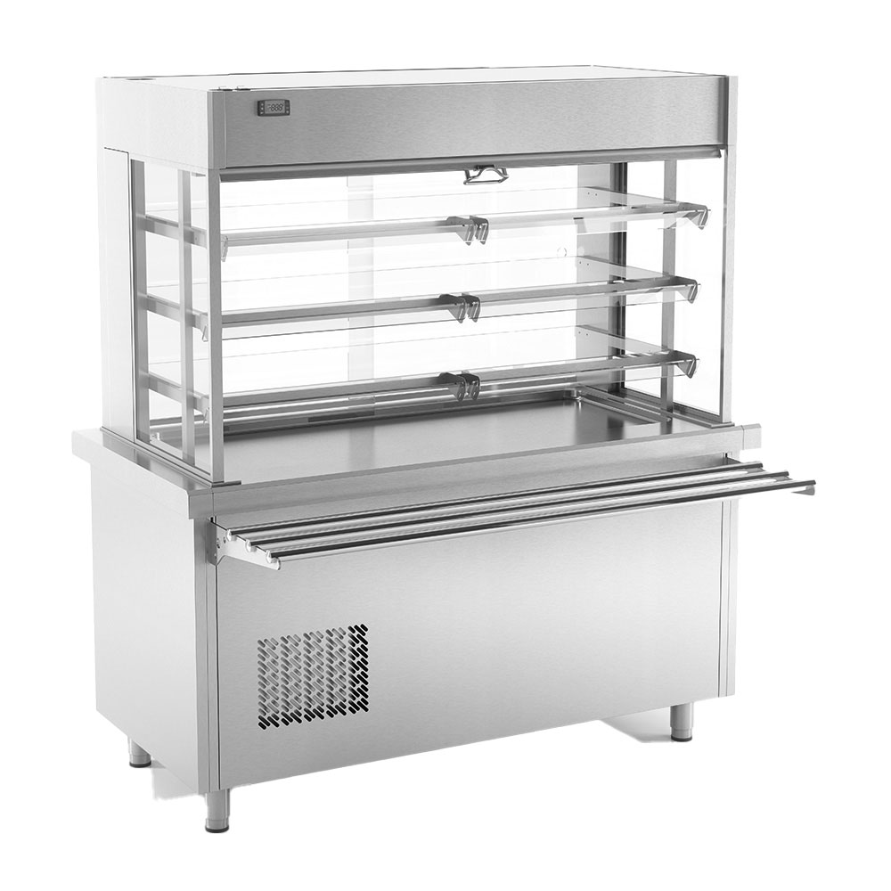 [INFSSPFAVA4] 1500mm 3 Level Open Service Fridge Display